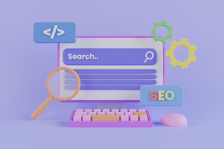 Desk setup ready for starting an SEO strategy on Monday