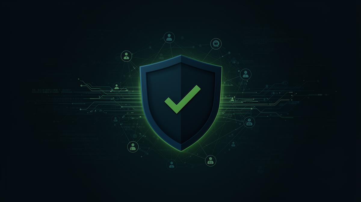 Shield with checkmark representing Google's trust-first algorithm for local search rankings